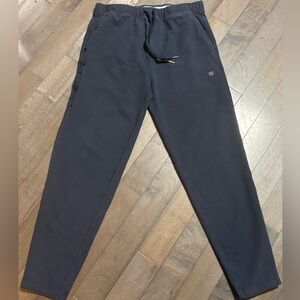 Mack Weldon For Daily Wear Sweatpants Mens Large Blue Cotton Mid Rise